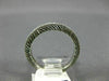 ESTATE .38CT DIAMOND 14KT WHITE GOLD 3D FILIGREE WEDDING ANNIVERSARY RING #25465