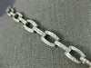 ANTIQUE EXTRA LARGE 38.0CT DIAMOND & AAA AMETHYST 18K WHITE GOLD LARIAT NECKLACE