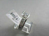 ESTATE 1.44CT ROUND & PRINCESS DIAMOND 14KT WHITE GOLD ENGAGEMENT RING AMAZING!!