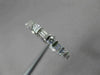 ANTIQUE 1.43CT BAGUETTE & ROUND DIAMOND 14KT WHITE GOLD ETERNITY RING 3mm #20970