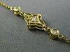 ESTATE LARGE .90CT DIAMOND 14KT YELLOW GOLD SOUTH SEA PEARL BY THE YARD NECKLACE