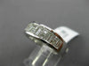 ESTATE 1.40CT DIAMOND 14KT WHITE GOLD 3D CHANNEL WEDDING ANNIVERSARY RING 6mm