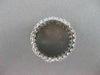 ANTIQUE WIDE 2.55CTW DIAMOND ROUND EMERALD 14KT WHITE GOLD ETERNITY RING #19610