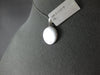 ESTATE .22CT DIAMOND 14KT WHITE GOLD 3D CIRCULAR HAPPY CAT FUN FLOATING PENDANT