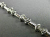ESTATE .55CT DIAMOND 14KT WHITE GOLD 3D SEMI BEZEL PRONG BEZEL TENNIS BRACELET