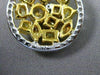 ESTATE LARGE 13.26CT FANCY YELLOW & WHITE DIAMOND 18KT TWO TONE HANGING EARRINGS