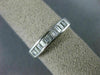 ESTATE .50CT DIAMOND PLATINUM CLASSIC CHANNEL WEDDING ANNIVERSARY RING  #21333