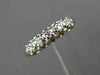 ESTATE .07CT OLD MINE DIAMOND 14KT WHITE GOLD FIVE STONE ANNIVERSARY RING #26203