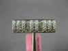 ESTATE .60CT DIAMOND 18KT WHITE GOLD ROUND & PRINCESS INVISIBLE ANNIVERSARY RING