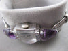 ANTIQUE 4.40CTW OLD MINE DIAMOND AMETHYST PLATINUM SMITH PATTERSON WATCH #2573