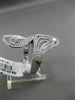 ESTATE LARGE 1.18CT DIAMOND 14KT WHITE GOLD 3D OPEN FILIGREE MULTI WAVE FUN RING