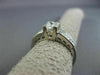 ESTATE EGL 1.70CT PRINCESS DIAMOND 14K WHITE GOLD CLASSIC ENGAGEMENT RING #25520