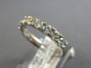 .99CT DIAMOND 14K WHITE GOLD CLASSIC ROUND SHARED PRONG WEDDING ANNIVERSARY RING