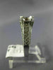 .84CT DIAMOND 14KT WHITE GOLD ROUND FISHTAIL SEMI MOUNT ENGAGEMENT RING #14248