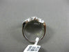 ESTATE 1.92CT BAGUETTE ROUND DIAMOND 18KT WHITE GOLD INFINITY LOVE KNOT FUN RING