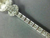 ANTIQUE CROTON .72CT OLD MINE DIAMOND 14KT WHITE GOLD 3D ART DECO WATCH #2208