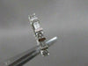 ANTIQUE PLATINUM 1.06CTW ROUND BAGUETTE DIAMOND ETERNITY ANNIVERSARY RING #20014