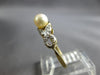 .05CT DIAMOND & AAA SOUTH SEA PEARL 14K 2 TONE GOLD CLASSIC INFINITY RING #28053