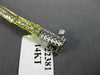 ANTIQUE 1.15CT DIAMOND 14KT WHITE & YELLOW GOLD 3D FILIGREE FUN BRACELET #22381