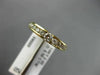 ESTATE .50CT DIAMOND 14KT YELLOW GOLD 3D ETOILE CHANNEL PROMISE ENGAGEMENT RING