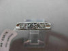 ESTATE .50CT ROUND DIAMOND 14KT WHITE GOLD 5 STONE CHANNEL ANNIVERSARY RING