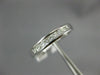 ESTATE .25CT DIAMOND 14KT WHITE GOLD CLASSIC PRINCESS CHANNEL ANNIVERSARY RING