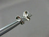 ANTIQUE .14CT DIAMOND BUTTERFLY 14KT WHITE GOLD EARRINGS SIMPLY AMAZING!! #21312