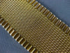 ANTIQUE WIDE & LONG 18KT ROSE GOLD CLASSIC WOVEN MESH HANDCRAFTED BRACELET #1556