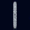 1.36CT DIAMOND 14KT WHITE GOLD 3D SHARED PRONG ETERNITY WEDDING ANNIVERSARY RING