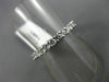 ESTATE 1.43CT DIAMOND 14KT WHITE GOLD 3D ETERNITY WEDDING ANNIVERSARY RING #2094
