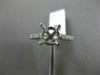 ESTATE .29CT DIAMOND 14KT WHITE GOLD 4 PRONG SEMI MOUNT CLASSIC ENGAGEMENT RING