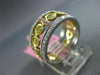 ESTATE WIDE GIA 1.10CT DIAMOND 18KT TRI COLOR GOLD 3D WEDDING ANNIVERSARY RING