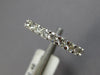 2.40CT DIAMOND 14K WHITE GOLD SHARED PRONG ETERNITY 3mm WEDDING ANNIVERSARY RING