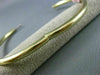 ESTATE .42CT DIAMOND 14KT WHITE & YELLOW GOLD SQUARE BOW CLASSIC BANGLE BRACELET