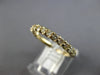 ESTATE .62CT DIAMOND 14K YELLOW GOLD ROUND SHARED PRONG WEDDING ANNIVERSARY RING