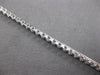 ESTATE 2.80CT DIAMOND 14KT WHITE GOLD 3D 2.5MM CLASSIC TENNIS BRACELET