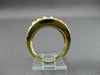 ESTATE WIDE 1.25CT DIAMOND 18KT W&Y GOLD ROPE DESIGN RING E/F VVS AMAZING #22263