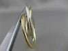 ANTIQUE LARGE 14K WHITE YLW GOLD CLETIC KNOT PIN BROOCH #20843