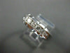 ESTATE WIDE .40CT DIAMOND 5 STONE 14KT WHITE GOLD MENS ANNIVERSARY RING #4047