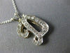 .30CT ROUND DIAMOND 14K TWO TONE GOLD CLASSIC SCRIPT "D" INITIAL PENDANT #20642