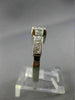 ESTATE EGL 1.70CT PRINCESS DIAMOND 14K WHITE GOLD CLASSIC ENGAGEMENT RING #25520