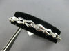 .59CT DIAMOND 14KT WHITE GOLD 3D ROUND 3 STONE XO FILIGREE LOVE TENNIS BRACELET