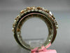 LARGE 5.55CT WHITE & PINK DIAMOND 18K WHITE & ROSE GOLD WEDDING ANNIVERSARY RING