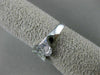 ESTATE 1.13CT DIAMOND 18KT WHITE GOLD ETOILE MULTI WAVE WEDDING ANNIVERSARY RING