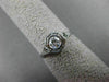 ANTIQUE .35CT OLD MINE DIAMOND 18KT WHITE GOLD FILIGREE ENGAGEMENT RING #21350