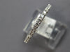 .78CT DIAMOND 14KT WHITE GOLD SHARED PRONG 2mm ETERNITY WEDDING ANNIVERSARY RING