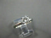 ESTATE .41CT DIAMOND PLATINUM SOLITAIRE ENGAGEMENT RING E SI JUST AMAZING #19334