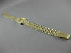 ESTATE 14KT YELLOW GOLD SIMPLE SQUARE QUARTZ SWISS MOVEMENT VICENCE WATCH #15530