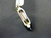 ESTATE 14K YELLOW GOLD 3D WHITE & BLACK ENAMEL LADY HIGH HEEL SHOE PENDANT CHAIN