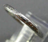 ESTATE PLATINUM 3D FILIGREE HANDCRAFTED ETERNITY WEDDING ANNIVERSARY RING #26124